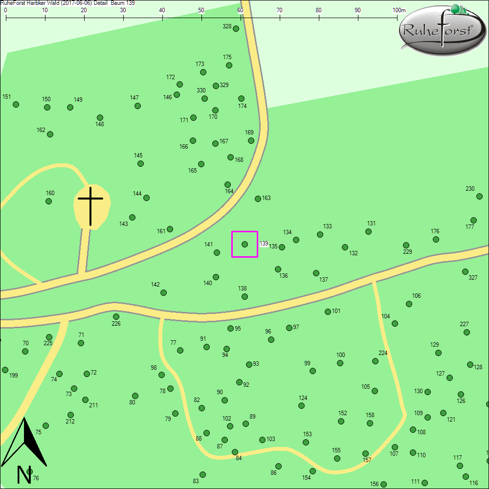 Detailkarte zu Baum 139