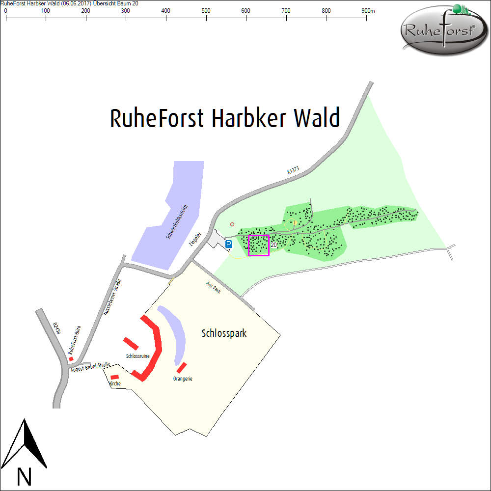 &Uuml;bersichtskarte zu Baum 20