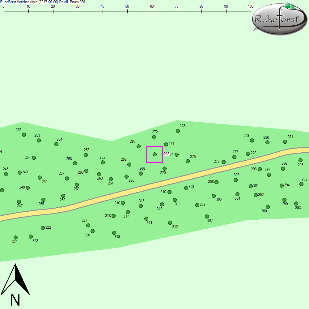 Detailkarte zu Baum 269