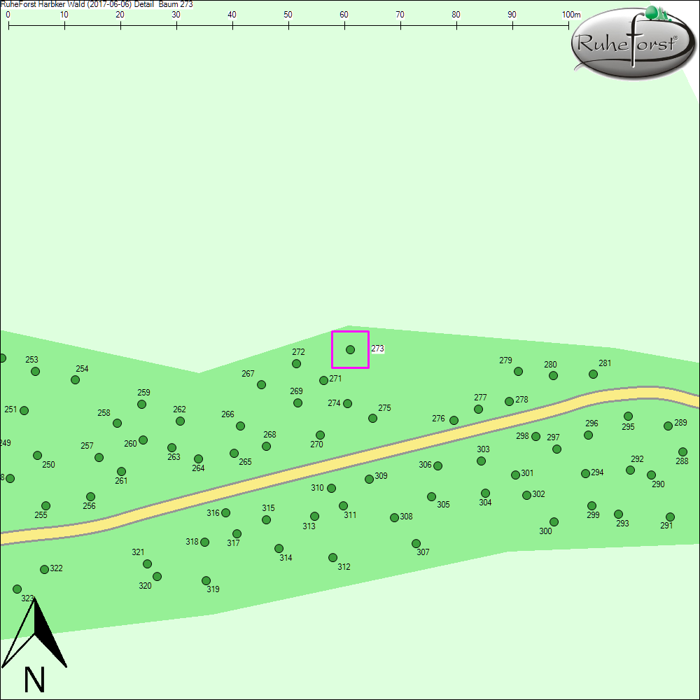 Detailkarte zu Baum 273