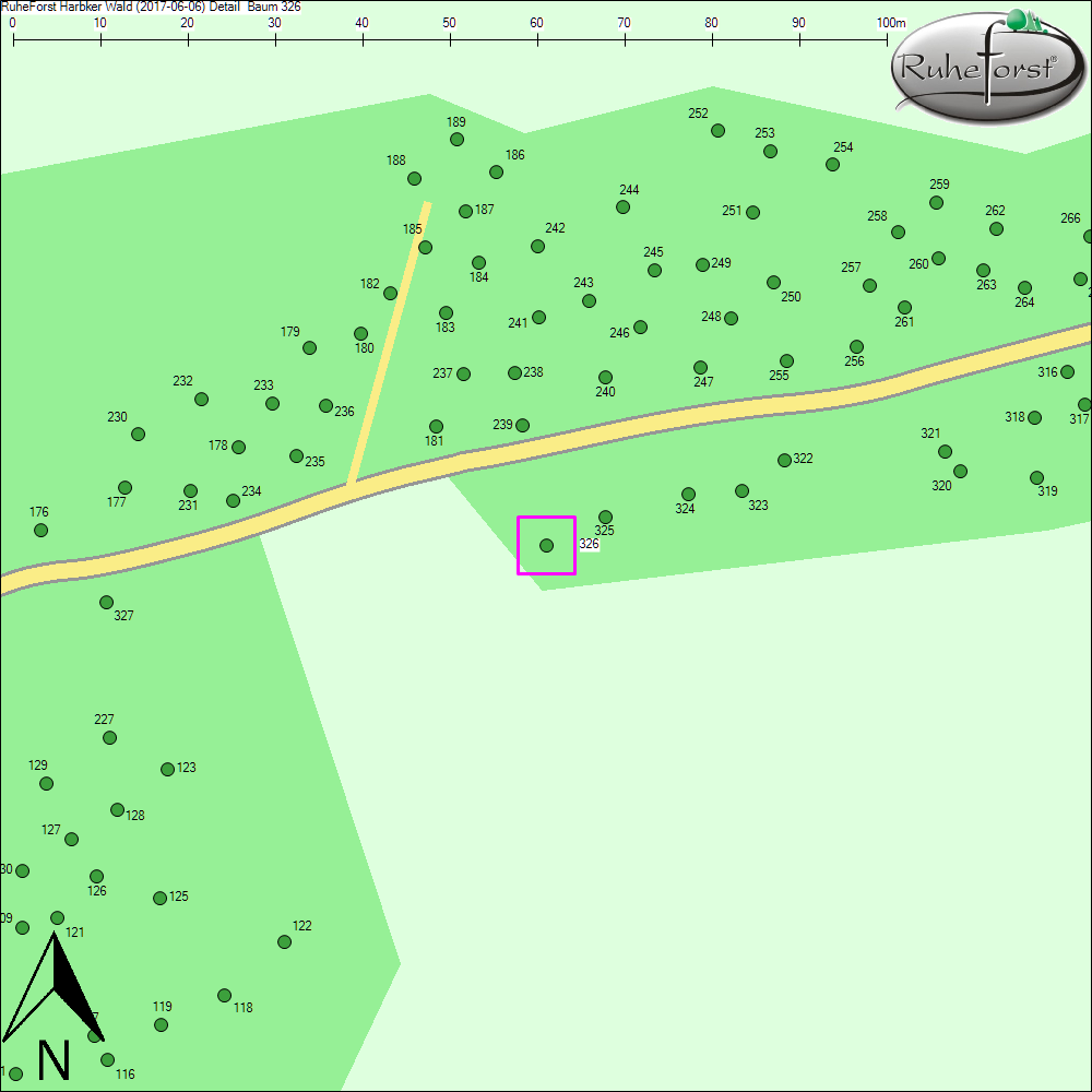 Detailkarte zu Baum 326