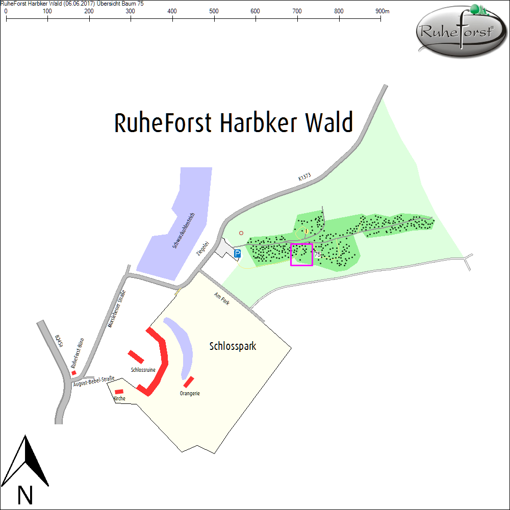 &Uuml;bersichtskarte zu Baum 75