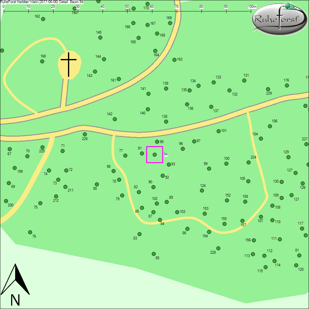 Detailkarte zu Baum 94